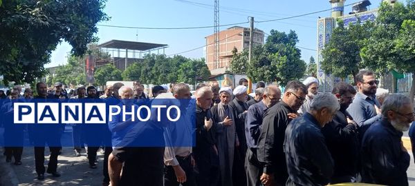 عزاداری شهادت ثامن‌الحجج(ع) در جویبار