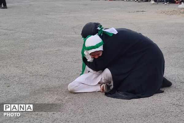 روایت عاشورا با هنرنمایی گروه فرهنگی هنری نینوا در شهرقدس