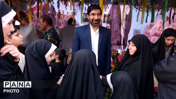 جشن عید غدیر با موکب بزرگ مردمی