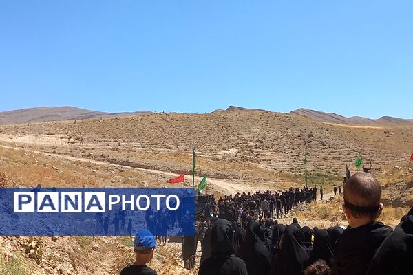 مراسم گرامیداشت تاسوعای حسینی در روستای گزکوه 