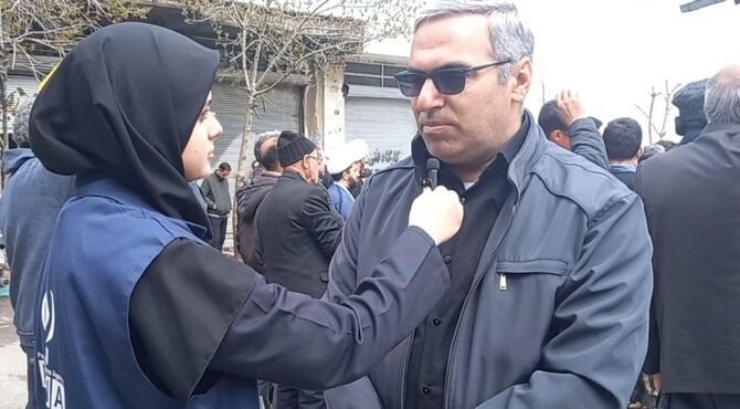 راهپیمایی حماسی روز قدس در بیستون 