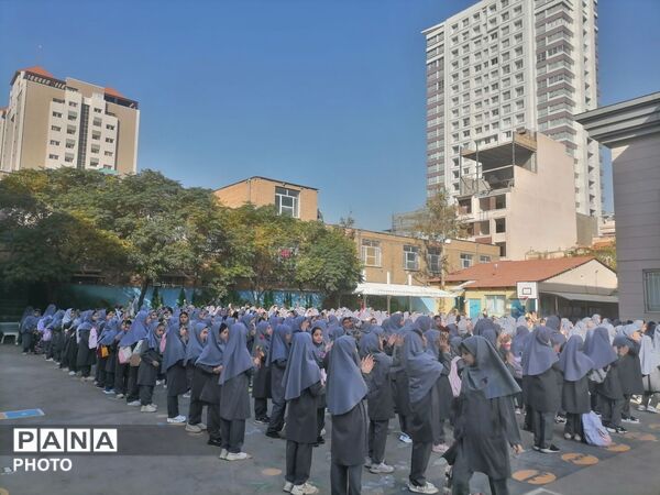 زنگ مهر در مدارس ناحیه 3 مشهد