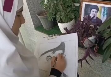 ویژه‌برنامه شهادت سیدحسن نصرالله در مدرسه طهورا