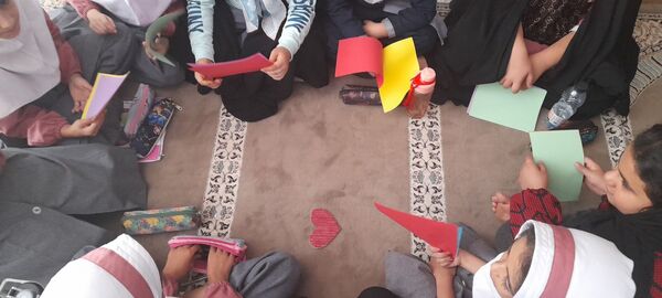 فعالیت جهادی دانشجومعلمان قم در روستای مومن آباد
