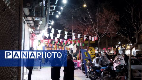 گذری بر فعالیت چایخانه امیر المومنین در شب میلاد حضرت مهدی ( عج)