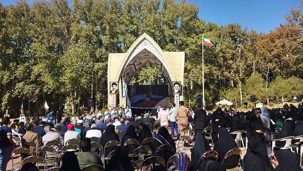  آیین افتتاحیه یادمان شهید دانش آموز اردوگاه باغرود نیشابور