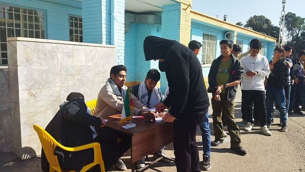 انتخابات شورای دانش آموزی در دبیرستان شاهد ابوذر غفاری نیشابور 