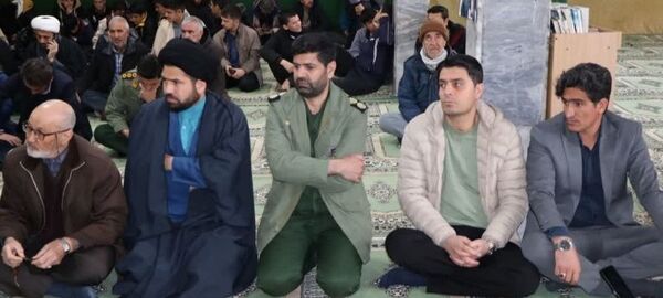 مراسم بزرگداشت سیدالشهدای مقاومت در شهر راز