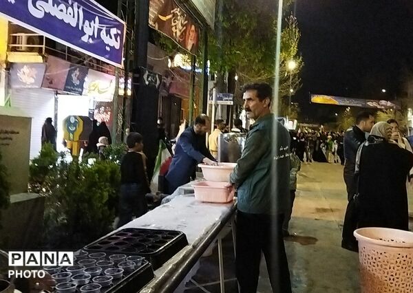موکب مردمی شهید مصطفی صدر زاده میزبان عزاداران و مردم ولایت مدار نیشابور شد 