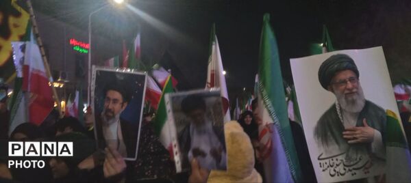 حضور گسترده و پرشور مردم انقلابی نیشابور در اجتماع خونخواهی رهبر انقلاب