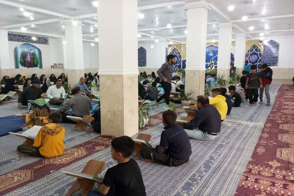 ترتیل خوانی نوای ملکوت در منطقه شبانکاره 