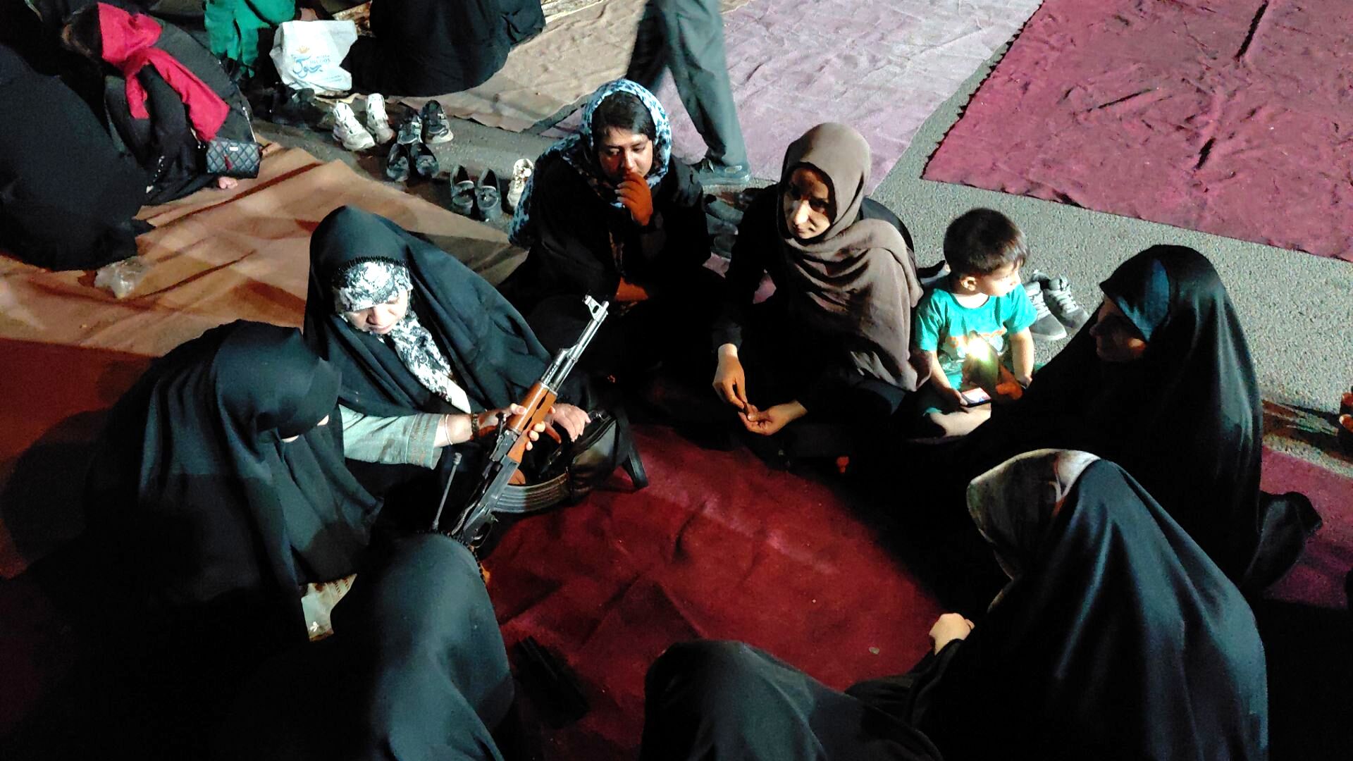 نخستین جلسه دوره رزم مقدماتی در میدان اسکندری کرج