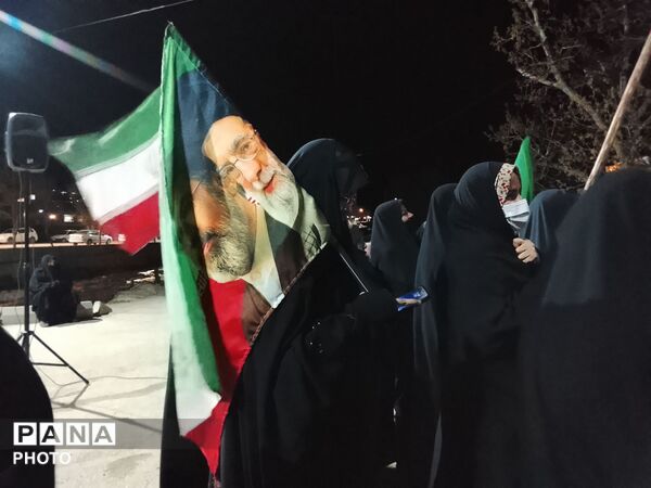 تجمعات شبانه با حضور مردمان غیور شهر بار