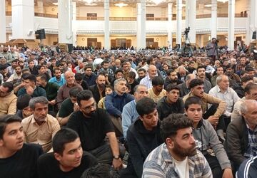  اولین شب سالگرد شهدای حادثه تروریستی شاهچراغ(ع)

