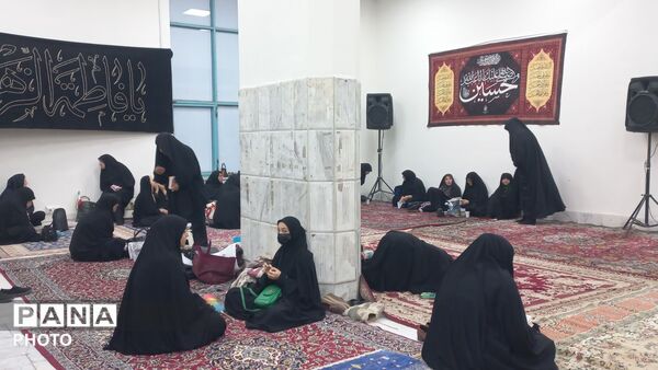 مراسم احیا و عزاداری شب اول قدر در فرهنگسرای سیمرغ نیشابور 