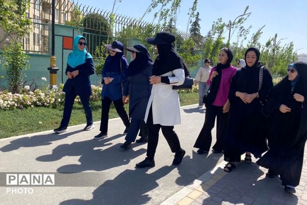 از آموزش آنلاین تا جاده سلامت؛ تدبیر مدیر مدرسه صابران یک برای بازگشت نشاط و سلامت به دانش‌آموزان