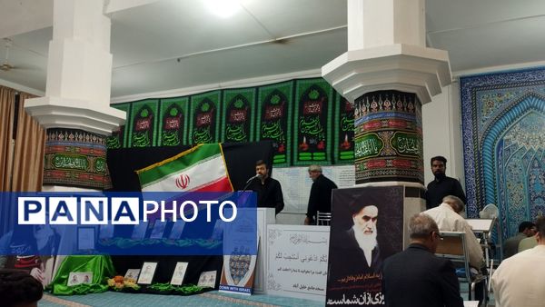 برگزاری مراسم چهلم شهدای جنگ ۱۲ روزه در شهرستان خلیل آباد