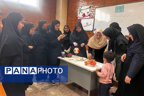 ویژه‌برنامه روز آزمایشگاه در دبیرستان پروفسور رزاقی کهریزک 