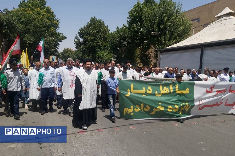 پیشوا، دیار ۱۵ خرداد؛ تجدید میثاق مردمی با آرمان‌های امام در سالروز قیام تاریخی