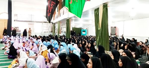 یادواره شهدای معلم و دانش آموز شهر زاوین 