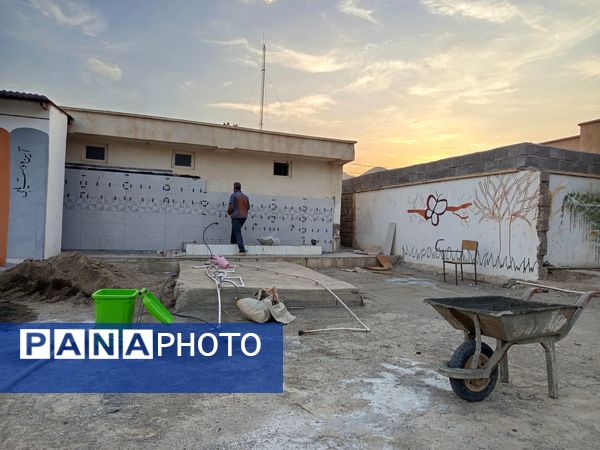 اجرای پروژه مهر در شهرستان حاجی آباد