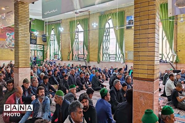 مراسم عزاداری شهادت امام جعفر صادق علیه السلام در حسینیه شهربار