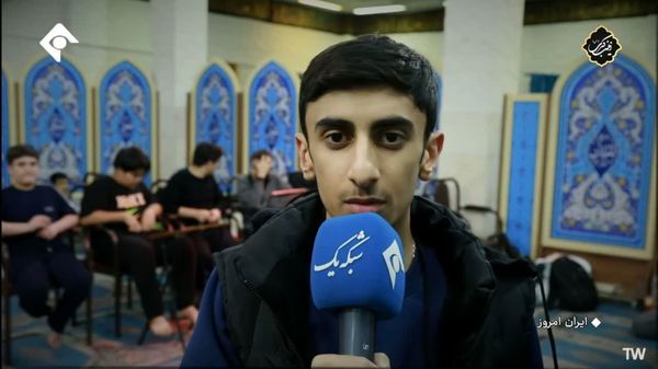 حضور پر شور دانش‌آموزان تهرانی در مراسم معنوی اعتکاف