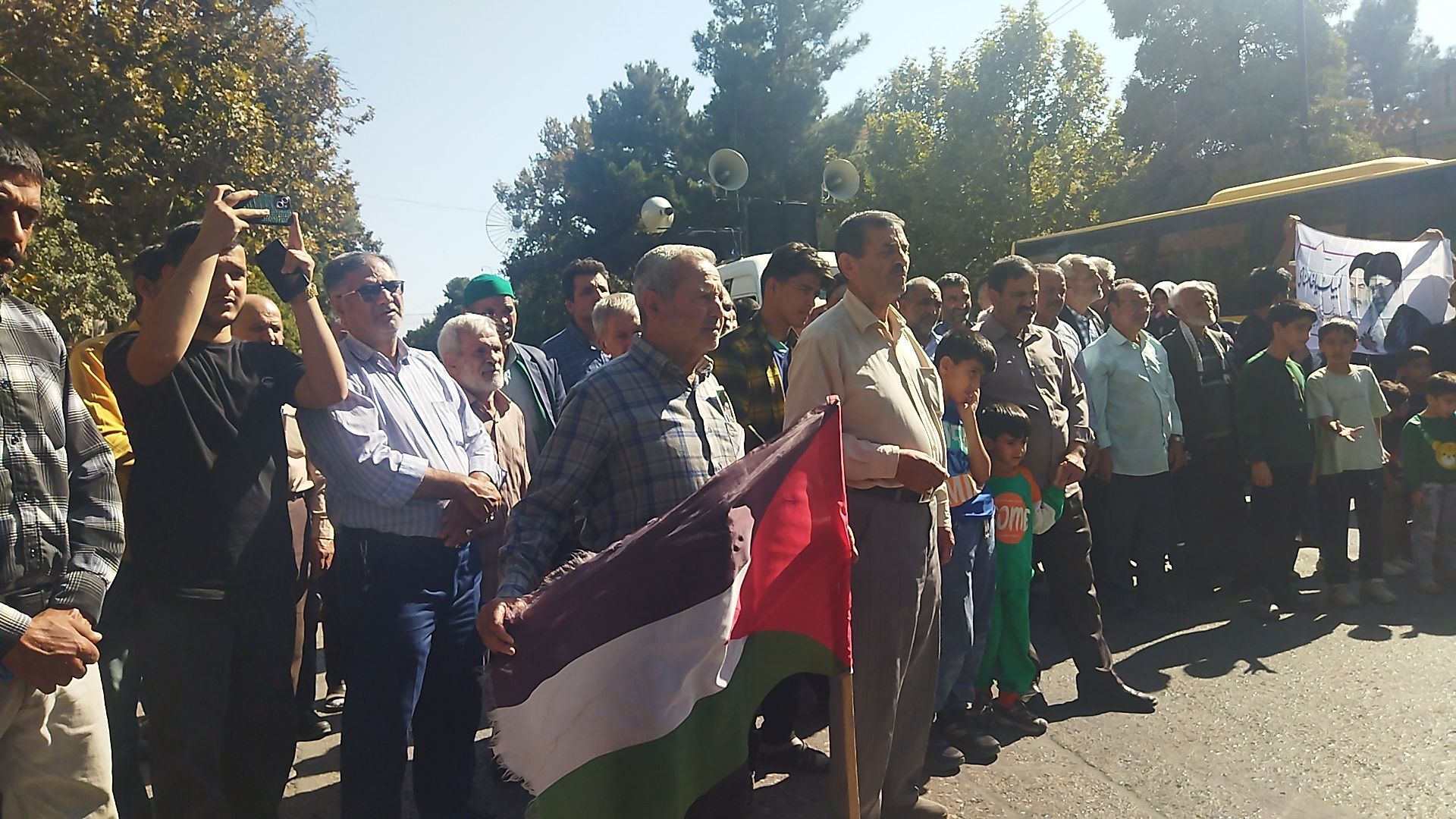 راهپیمایی بشارت نصر در نیشابور 