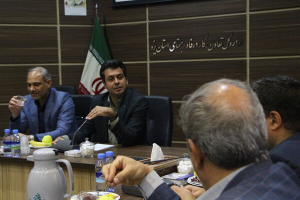 نشست خبری المپیاد ورزشی کارگران در یزد