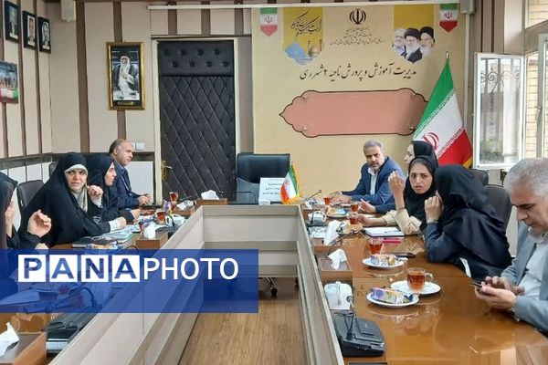 برگزاری جلسات هماهنگی با شبکه بهداشت شهرستان ری در راستای طرح ملی نماد