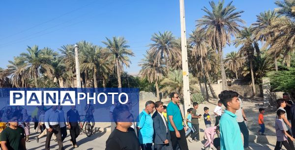 برگزاری همایش پیاده‌روی خانوادگی در مارم