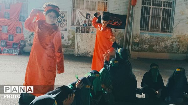 کوچه‌پس‌کوچه‌های کوهدشت در سوگ حضرت قاسم بن حسن (ع)