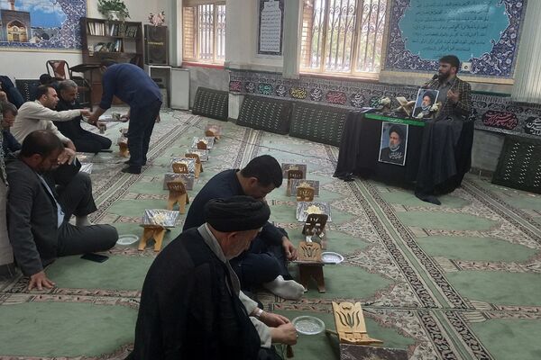 مراسم بزرگداشت شهدای خدمت در ناحیه 2 شهرری 
