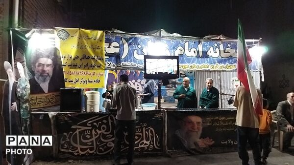 چایخانه امام زمان (عج) در هشتاد و هفتمین شب از اجتماعات مردمی نیشابور 