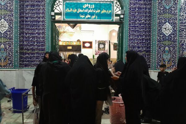 مراسم عزاداری اباعبد الله الحسین (ع) در شهرستان خرامه