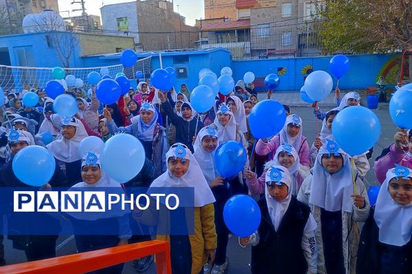 پویش نگهبان آب درمدرسه شهیدمعظم شهر قدس