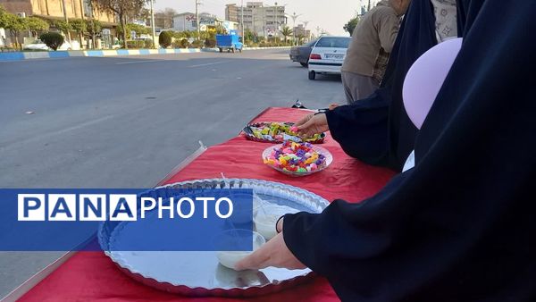 برپایی موکب به‌مناسبت نیمه شعبان در بهنمیر 