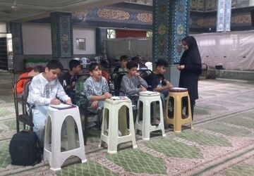 پرچم جهاد علمی در ناحیه ۴ کرج برافراشته شد