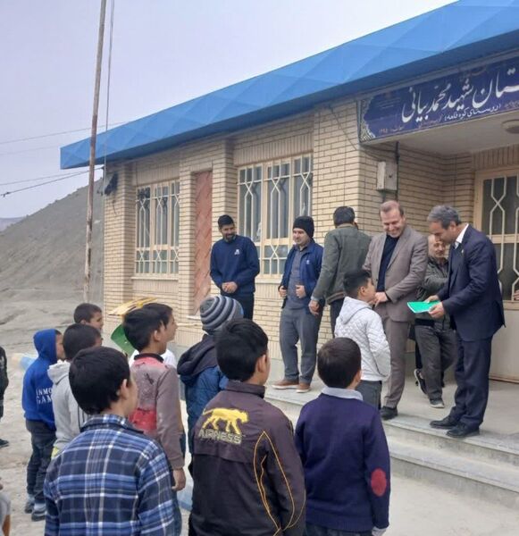 بازدید مدیر آموزش وپرورش مانه و سملقان از مدارس روستایی شهرستان مانه
