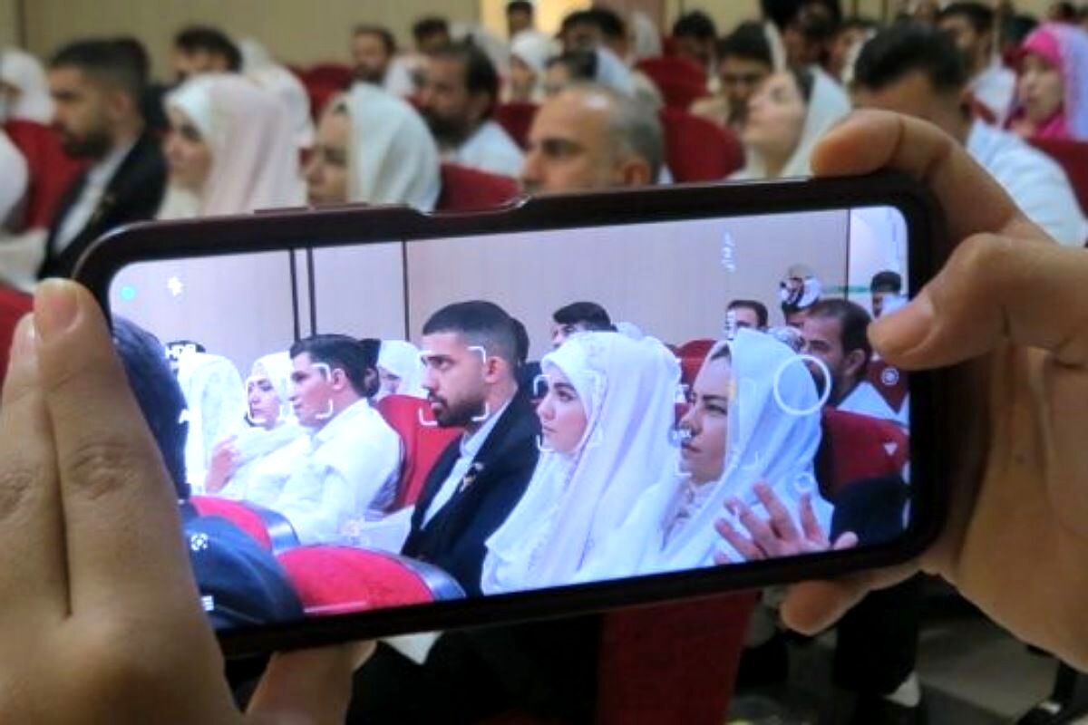 آغاز زندگی مشترک؛ جشن روز ازدواج با حضور ۵۰ زوج جوان در رباط‌کریم