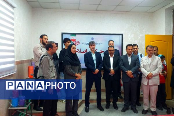 آیین بهره‌برداری از فضاهای ورزشی آموزش و پرورش شهرستان ملارد 