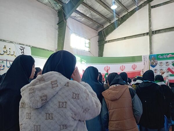 گردهمایی دختران نسل سلیمانی در دبیرستان فاطمه الزهرا(س) 
