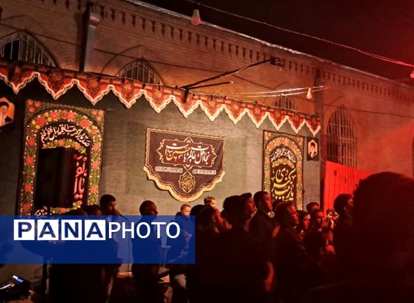 شب هفتم محرم در هیات باقرالعلوم نیشابور 