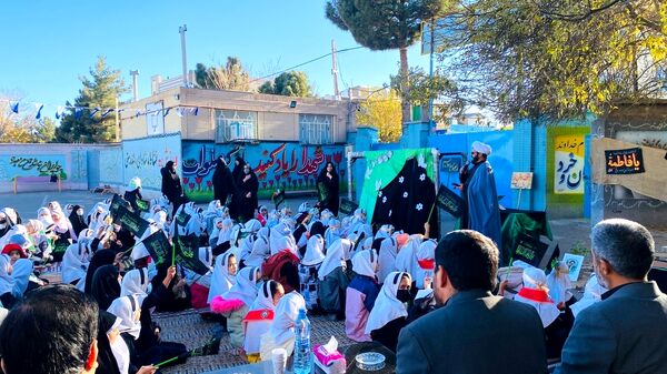 فاطمیه در مدرسه عصمت شهرستان باخرز