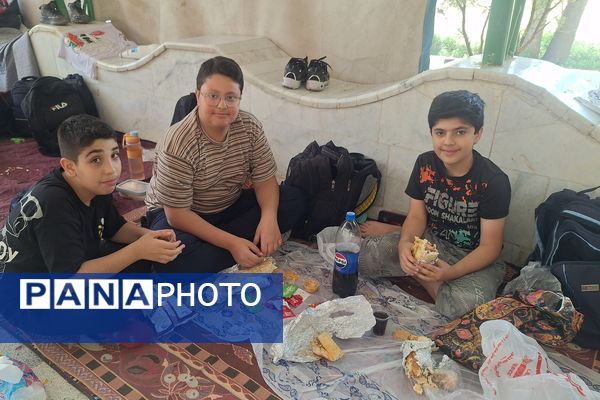 آخرین اردوی کلاس ششمی‌های آموزشگاه معارف۶ 