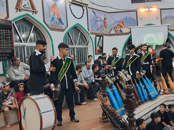 محفل انس با قرآن کریم در زورخانه باب‌الحوائج قائمشهر