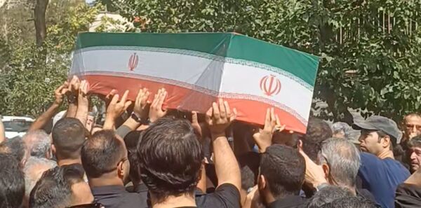 تشییع پیکر مطهر سرباز سرافراز وطن، شهید رامین شاه آبادی 