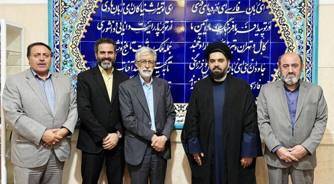 رایزن فرهنگی جدید ایران در لبنان با رئیس بنیاد سعدی دیدار کرد
