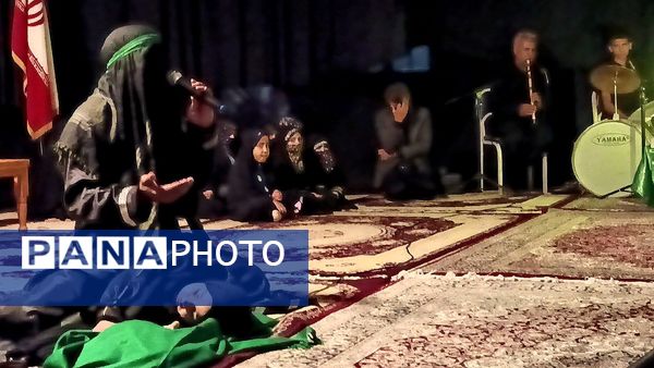مراسم شب‌دهم محرم در هیئت فرهنگیان  نیشابور