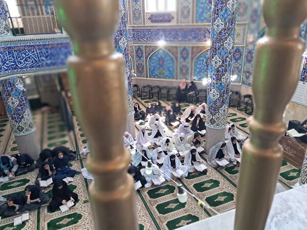 برپایی مراسم جز خوانی در مسجد امام علی (ع)